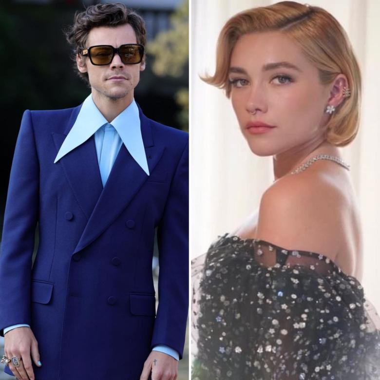 هارلي ستايلز و فلورنس بيو ترند بإطلالتهما خلال عرض فيلم Don’t Worry